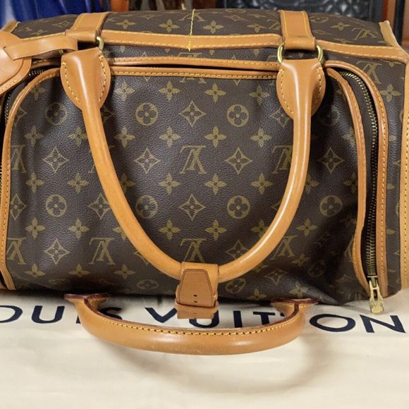 LOUIS VUITTON Monogram Vintage 16" Overnight Travel Carryall Doctor Case Bag - Picture 4 of 16